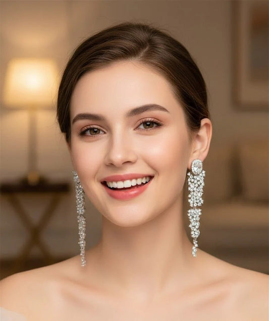 Bloom Royale Crystal Earrings