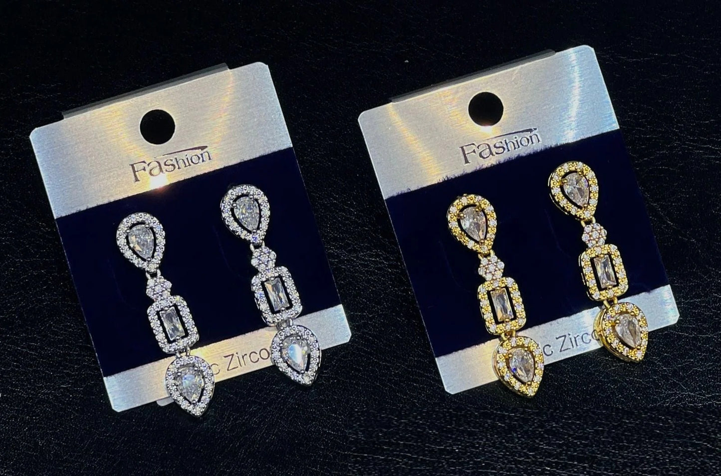 Crystal Leaf Grace Earrings