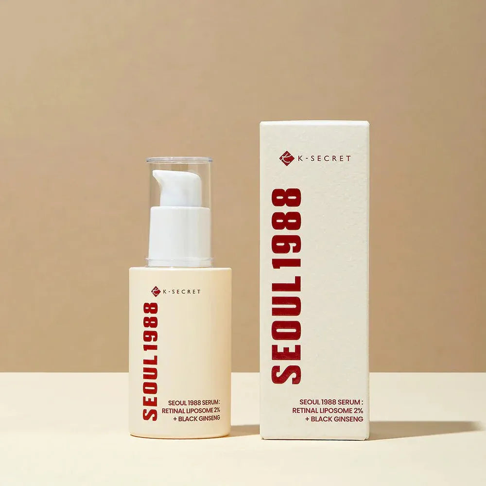 K‑SECRET - SEOUL 1988 Serum: Retinal Liposome 2% + Black Ginseng